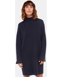 Whistles - Petite Amelia Wool Knitted Dress - Lyst