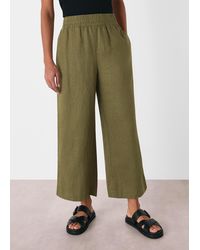 Whistles - Linen Pocket Trouser - Lyst