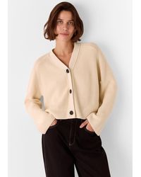 Whistles - Nala Cotton Cardigan - Lyst