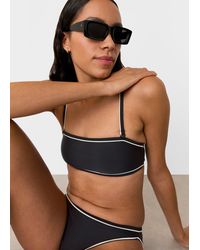 Whistles - Piper Contrast Bikini Bottom - Lyst