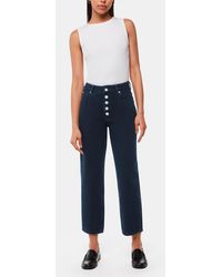 Whistles - Authentic Hollie Button Jean - Lyst