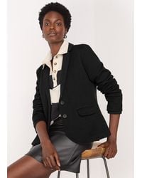 Whistles - Slim Jersey Jacket - Lyst