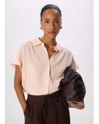 Whistles - Nicola Textured Shirt - Lyst