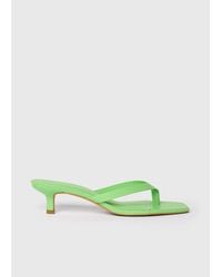 Whistles - Toe Post Kitten Heel Mule - Lyst