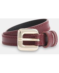 Whistles - Square Buckle Belt - Lyst