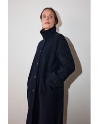 Whistles - Long Wool Car Coat - Lyst