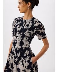 Whistles - Shadow Floral Avery Dress - Lyst