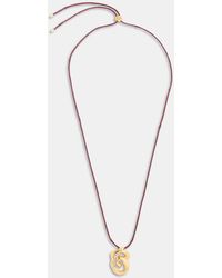 Whistles - Molten Abstract Cord Necklace - Lyst