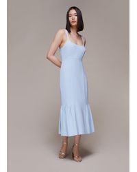 Whistles - Sarah Tie Detail Dress - Lyst