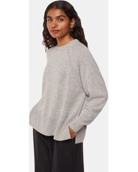 Whistles - Petite Ultimate Cashmere Crew Neck - Lyst