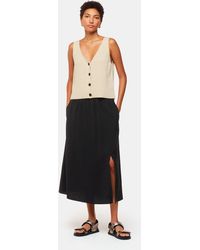 Whistles - Eva Elasticated Waist Skirt - Lyst