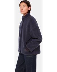Whistles - Faux Teddy Bomber Jacket - Lyst