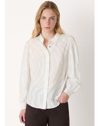 Whistles - Animal Textured Shirt - Lyst