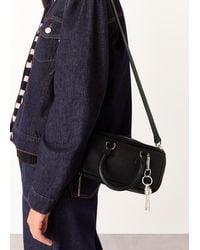 Whistles - Leather Knotted Keyring - Lyst