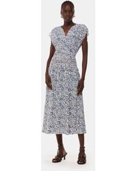 Whistles - Flaming Leopard Print Dress - Lyst