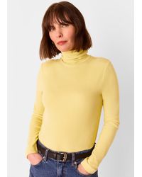 Whistles - Essential Ribbed Polo - Lyst