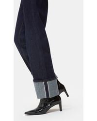 Whistles - Darla Croc Heeled Boot - Lyst