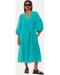 Whistles - Petite Gloria Linen Blend Dress - Lyst
