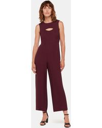 Whistles - Harley Cut Out Jumpsuit - Lyst