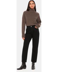 Whistles - Authentic Mollie Straight Jean - Lyst