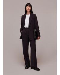 Whistles - Crepe Boyfriend Blazer - Lyst