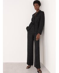 Whistles - Jacquard Tie Waist Blazer - Lyst
