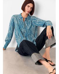 Whistles - Zebra Button Through Shirt - Lyst