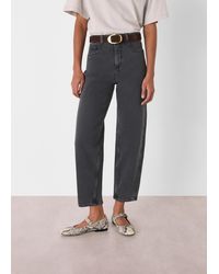 Whistles - Stretch Barrel Leg Jean - Lyst
