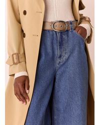 Whistles - Eyelet Detail Belt - Lyst