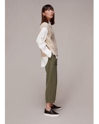 Whistles - Madison Pocket Detail Trouser - Lyst