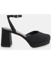 Whistles - Estella Satin Platform Shoe - Lyst