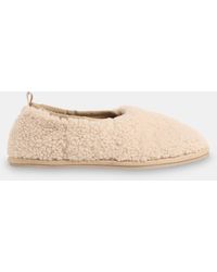 Whistles - Shearling Ballet Slipper - Lyst
