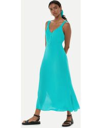 Whistles - Andie Button Dress - Lyst
