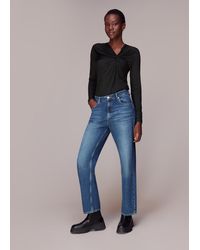 Whistles - Twist Front Top - Lyst