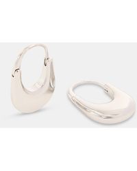 Whistles - Oval Hoop Earring - Lyst