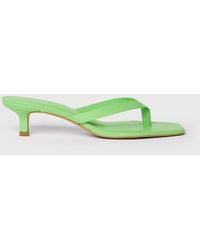 Whistles - Toe Post Kitten Heel Mule - Lyst