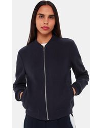 Whistles - Jersey Bomber Jacket - Lyst
