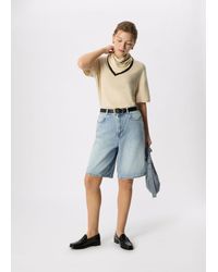 Whistles - Authentic Knee Length Short - Lyst