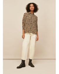 Whistles - Tiger Leopard Blouse - Lyst