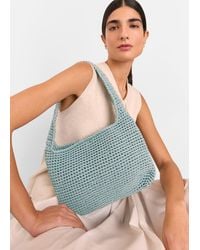 Whistles - Adaline Crochet Shoulder Bag - Lyst