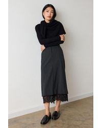 Whistles - Essential Ribbed Crew - Lyst