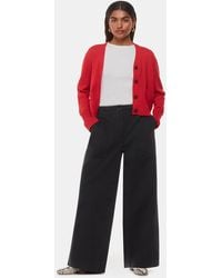 Whistles - Petite Ruth Relaxed Leg Trouser - Lyst