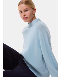 Whistles - Wool Funnel Neck Knit - Lyst