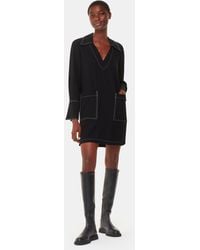 Whistles - Topstitch Detail Shirt Dress - Lyst