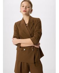 Whistles - Double Breasted Blazer - Lyst