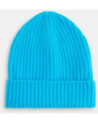 Whistles - Wool Mix Rib Beanie - Lyst