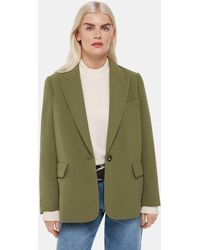 Whistles - Crepe Boyfriend Blazer - Lyst
