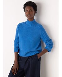 Whistles - Wool Funnel Neck Knit - Lyst