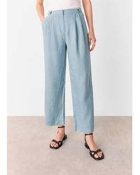 Whistles - Millie Linen Trouser - Lyst