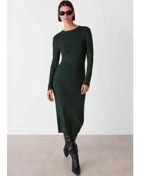 Whistles - Annie Sparkle Knit Dress - Lyst